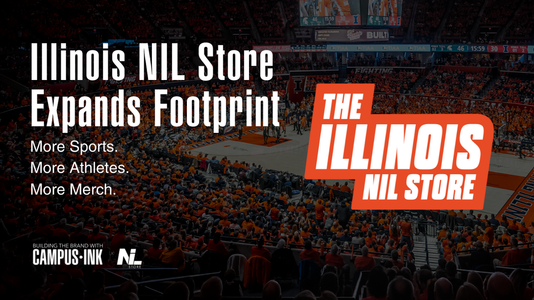 Illinois NIL Store Expands Footprint with Illini Athletes