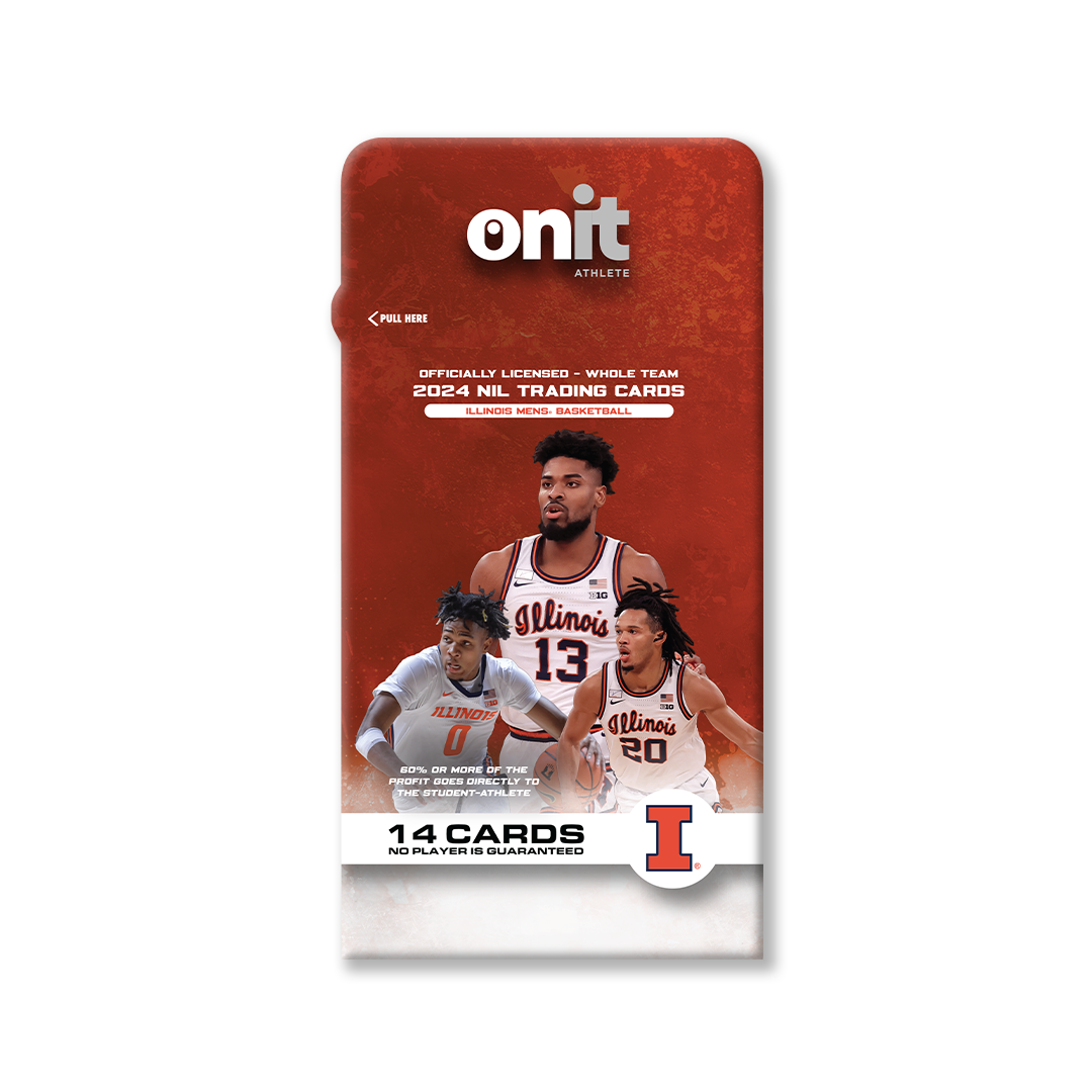 University of Illinois® NIL Men's Basketball - 2023-24 Signature Trading Cards - Single Pack