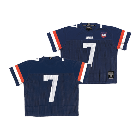 Illinois Throwback Football Jersey - Alex Capka-Jones