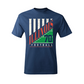 Navy Illinois Columns Tee - Zach Aamland