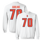 White Illinois Shirsey Crew - Zach Aamland