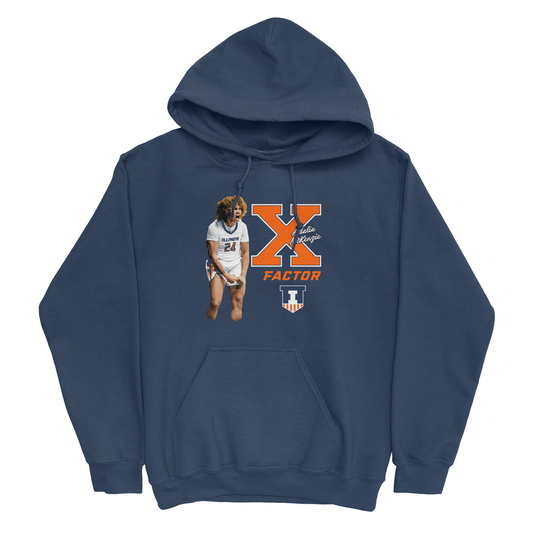 EXCLUSIVE RELEASE: Adalia McKenzie X Factor Navy Hoodie