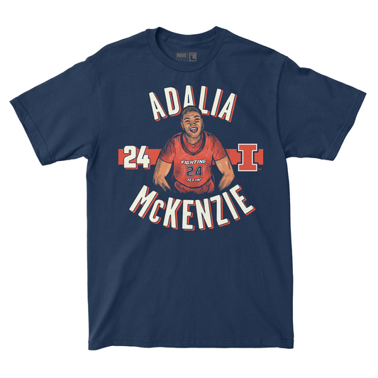 EXCLUSIVE RELEASE: Adalia McKenzie Illustrated Navy Tee