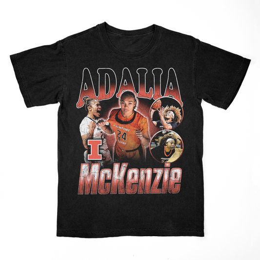 EXCLUSIVE RELEASE: Adalia McKenzie 90s Graphic Black Tee