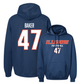 Navy Illinois Classic Hoodie    - Easton Baker