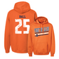 Orange Slant Hoodie    - Aaron Ball