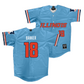 Illinois Light Blue Baseball Jersey - Banker Brady #18