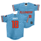 Illinois Light Blue Baseball Jersey - Brady Banker #18