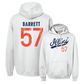 White Script Hoodie    - Zach Barrett