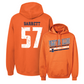 Orange Slant Hoodie    - Zach Barrett