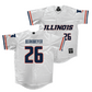 Illinois White Softball Jersey    - Paige Berkmeyer