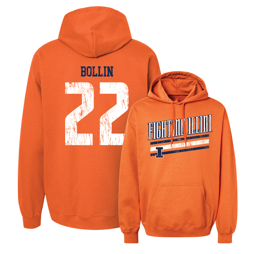 Orange Slant Hoodie - Shay Bollin