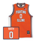 Orange Men's Basketball Illini Jersey  - Carey Booth