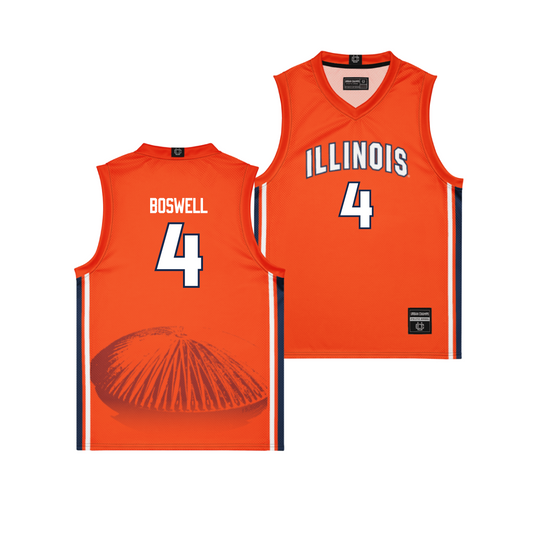 Illinois Mens Basketball 2025 Campus Edition Jersey - Kylan Boswell