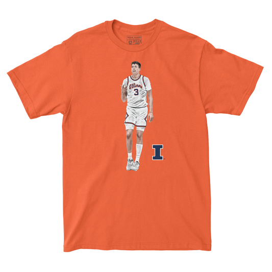 EXCLUSIVE RELEASE: Benjamin Humrichous Action Orange Tee