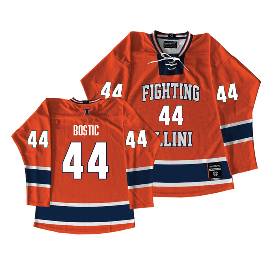Exclusive: Illinois Women's Basketball Hockey Jersey - Kendall Bostic | #44
