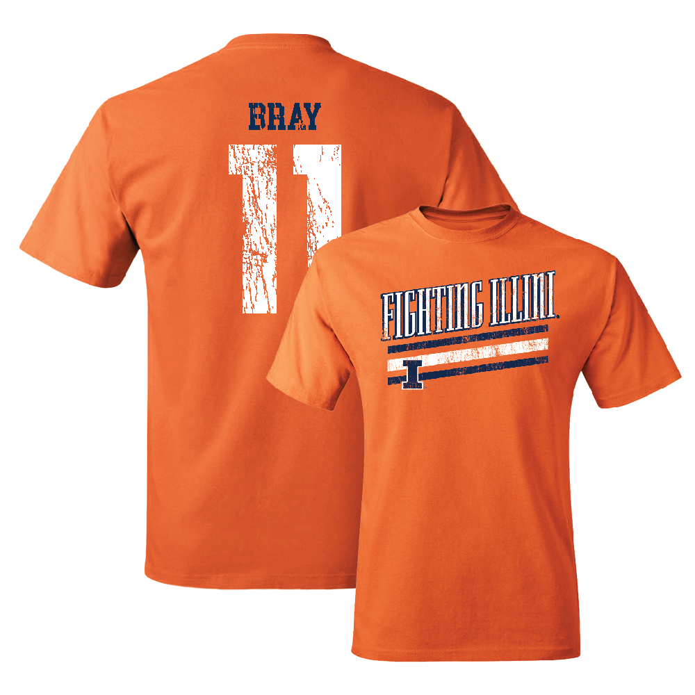 Orange Slant Tee    - Alexander Bray