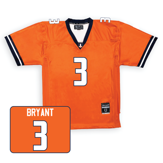 Orange Football Fighting Illini Jersey - Alec Bryant #90