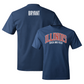 Navy Illinois Arch Tee - Azariyah Bryant