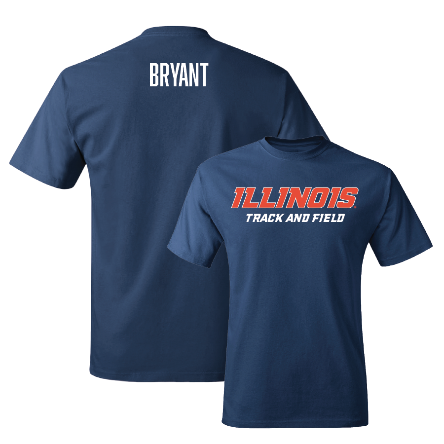 Navy Illinois Classic Tee - Azariyah Bryant