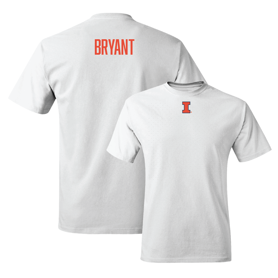 White Illinois Shirsey Comfort Colors Tee - Azariyah Bryant