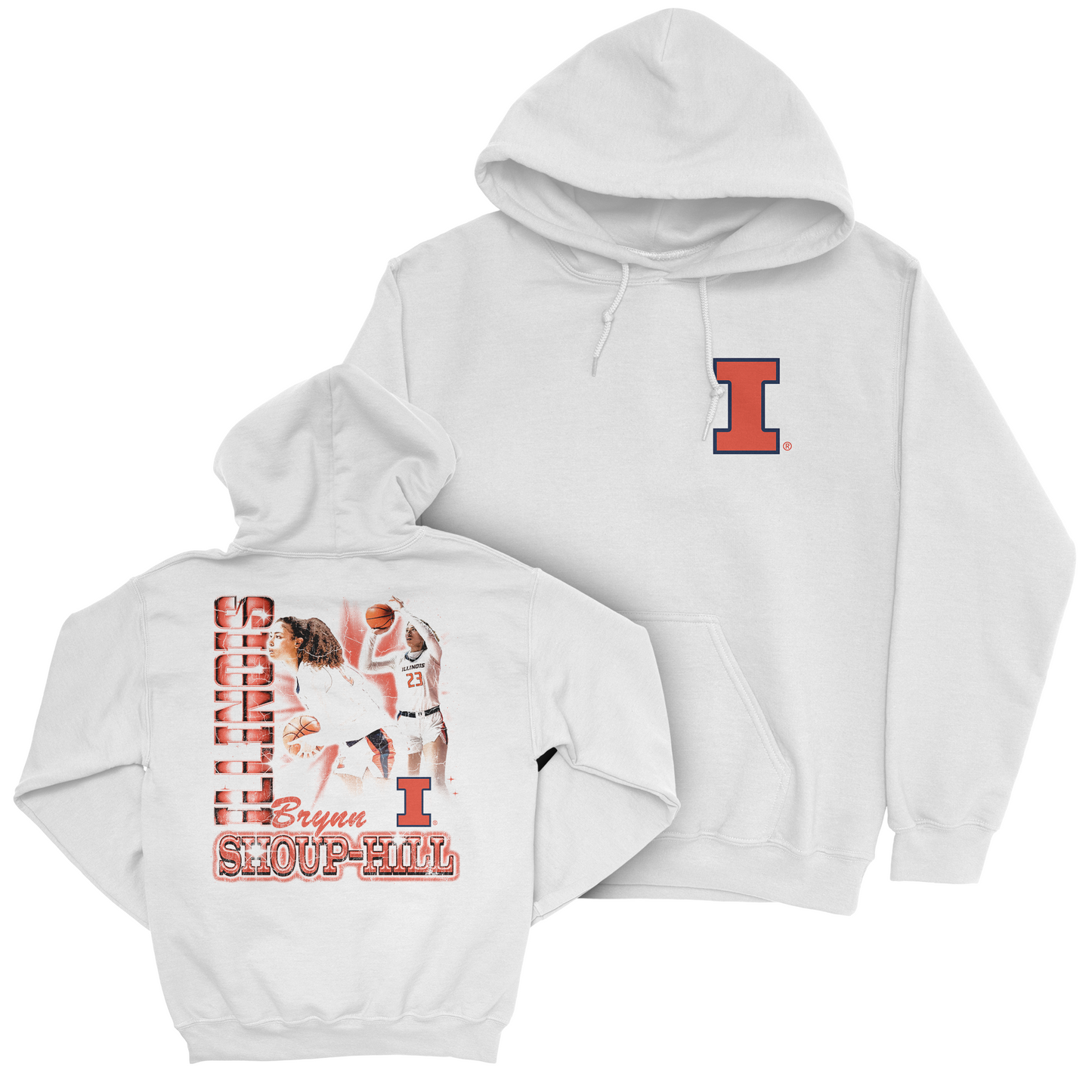 EXCLUSIVE RELEASE: Brynn Shoup-Hill 90s Graphic White Hoodie