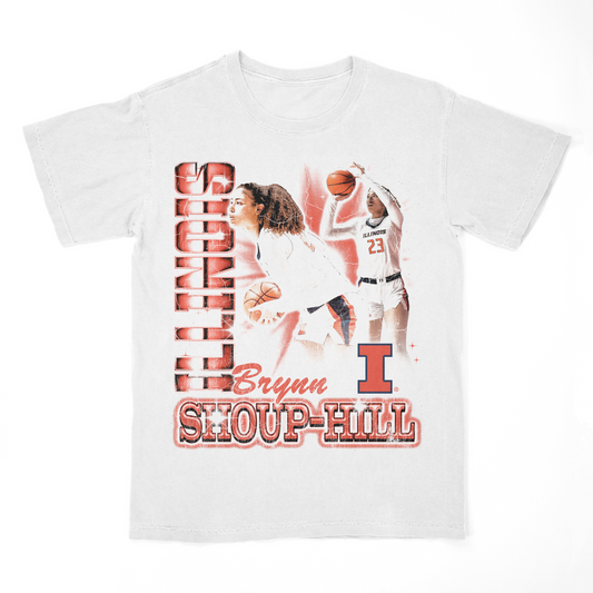 EXCLUSIVE RELEASE: Brynn Shoup-Hill 90s Graphic White Tee