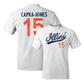 White Script Comfort Colors Tee    - Alex Capka-Jones