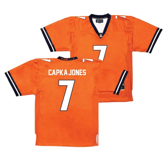 Orange Football Fighting Illini Jersey    - Alex Capka-Jones