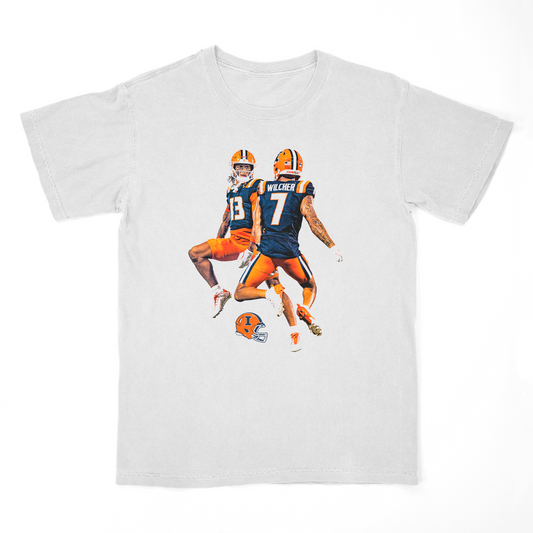 EXCLUSIVE RELEASE: Pat Bryant & Kenari Wilcher Hang Time Tee - White