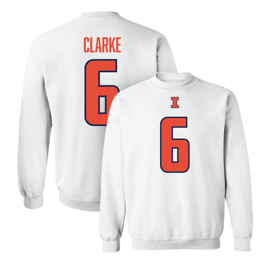 White Illinois Player Crew    - Jaheim Clarke