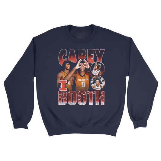 EXCLUSIVE RELEASE: Carey Booth 90s Retro Navy Crew