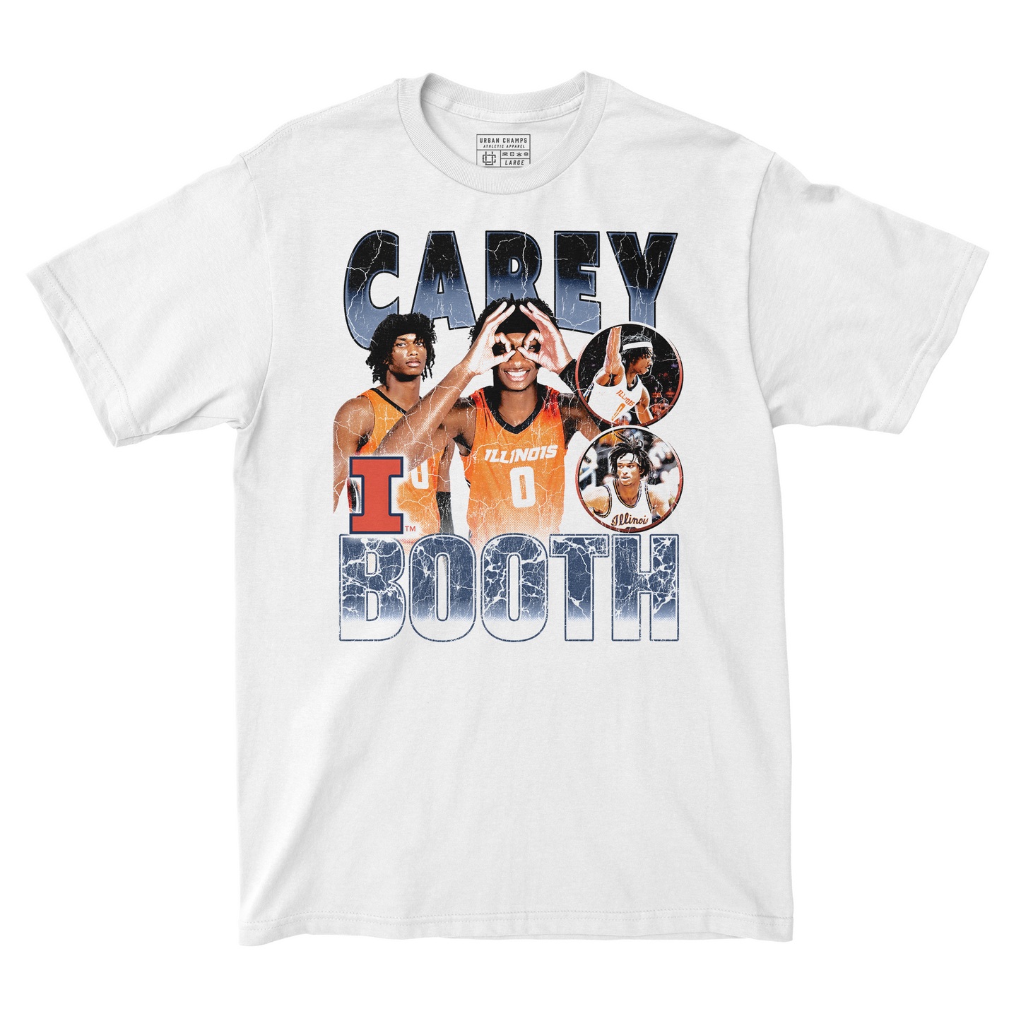 EXCLUSIVE RELEASE: Carey Booth 90s Retro White Tee