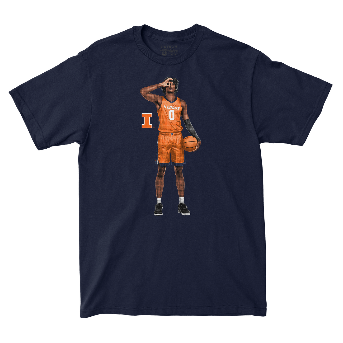 EXCLUSIVE RELEASE: Carey Booth Action Navy Tee