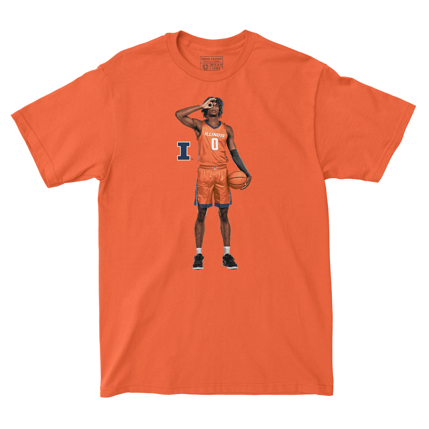 EXCLUSIVE RELEASE: Carey Booth Action Orange Tee