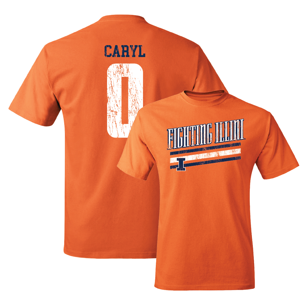 Orange Slant Tee  - Zoe Caryl