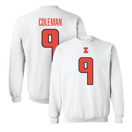 White Illinois Player Crew     - Seth Coleman