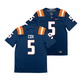 Nike Illinois Navy NIL Game Replica Football Jersey - Torrie Cox