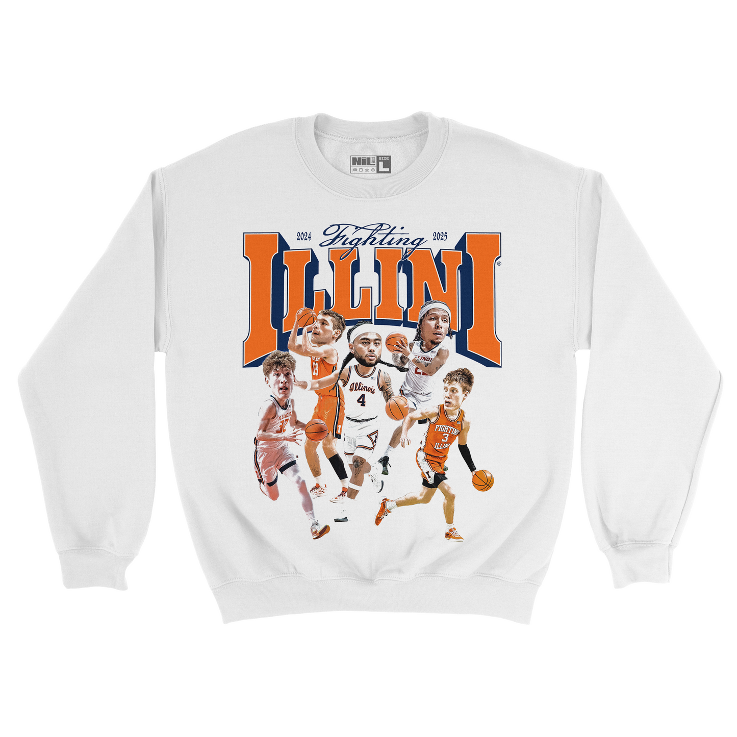 EXCLUSIVE RELEASE: Illinois MBB 24-25 Big Five White Crew