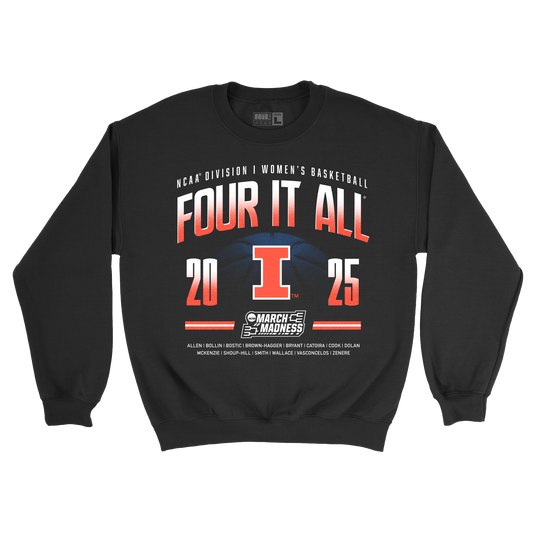 Illinois Women's Basketball Four It All Crew