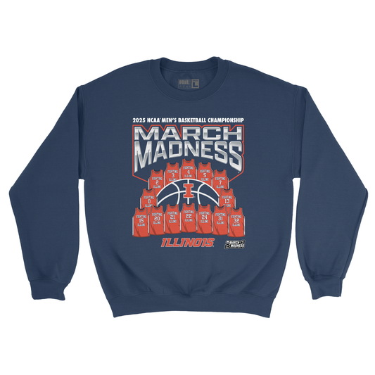 Illinois Men's Basketball Jersey Madness Crew