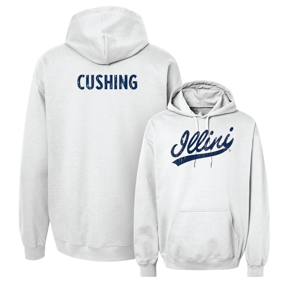 White Script Hoodie  - Tyler Cushing