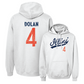 White Script Hoodie  - Gretchen Dolan