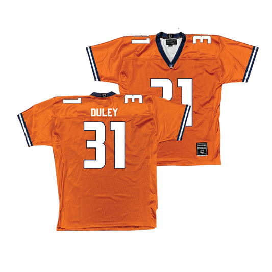 Orange Football Fighting Illini Jersey    - Declan Duley