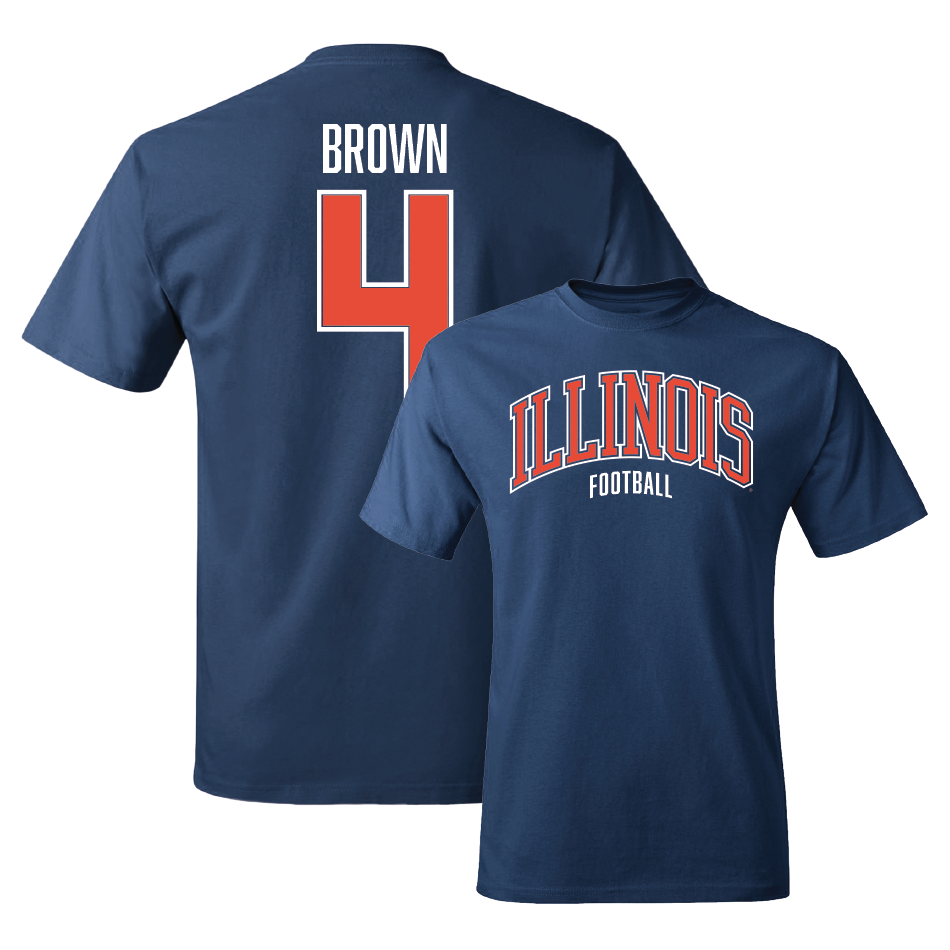 Navy Illinois Arch Tee  - Daniel Brown