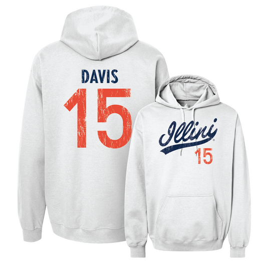 White Script Hoodie  - Jake Davis