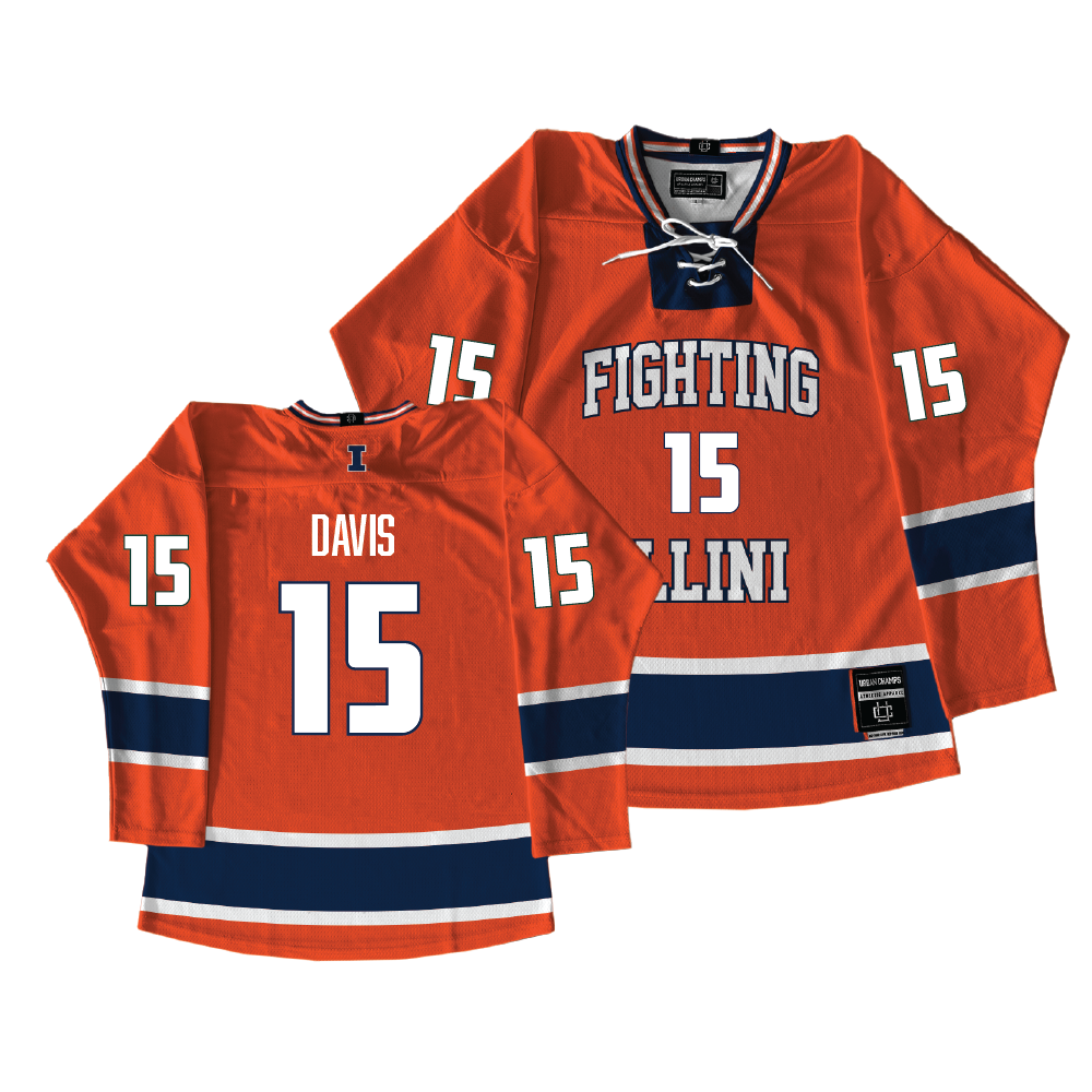 Exclusive: Illinois Men's Basketball Hockey Jersey  - Jake Davis