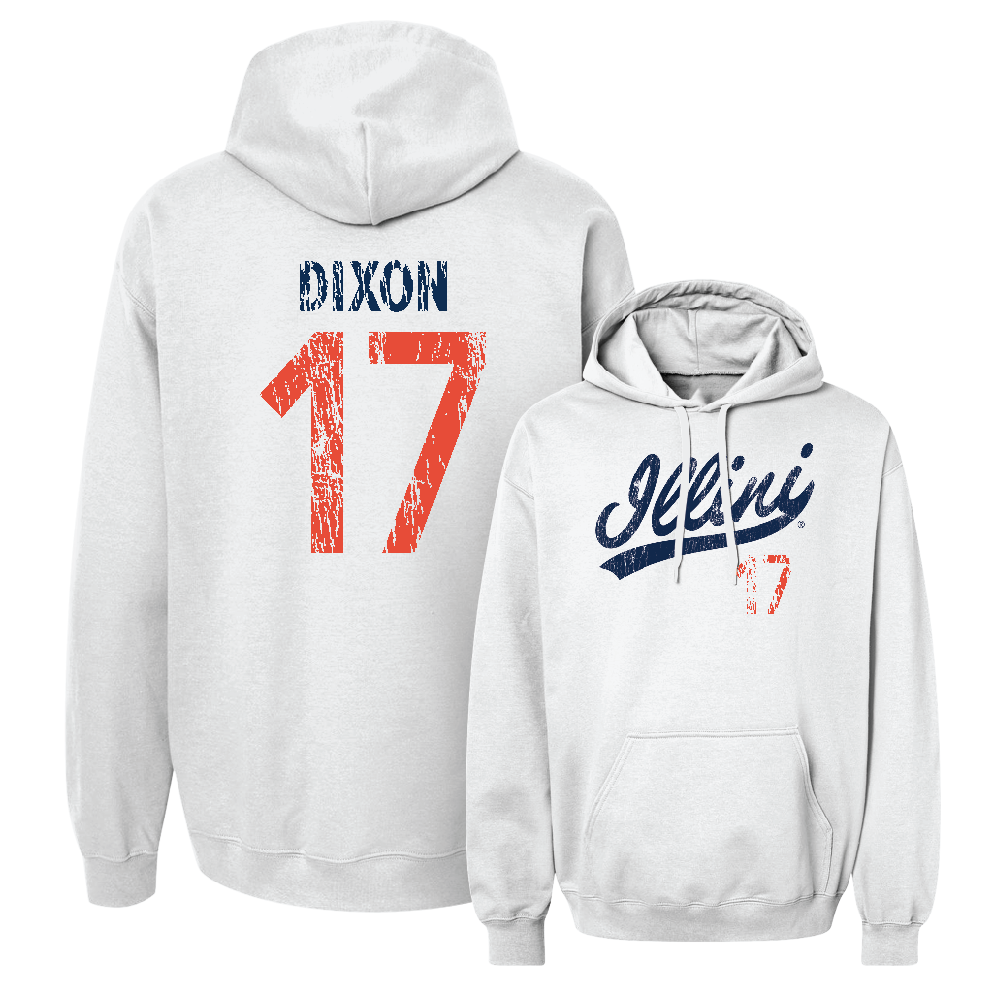 White Script Hoodie    - Collin Dixon