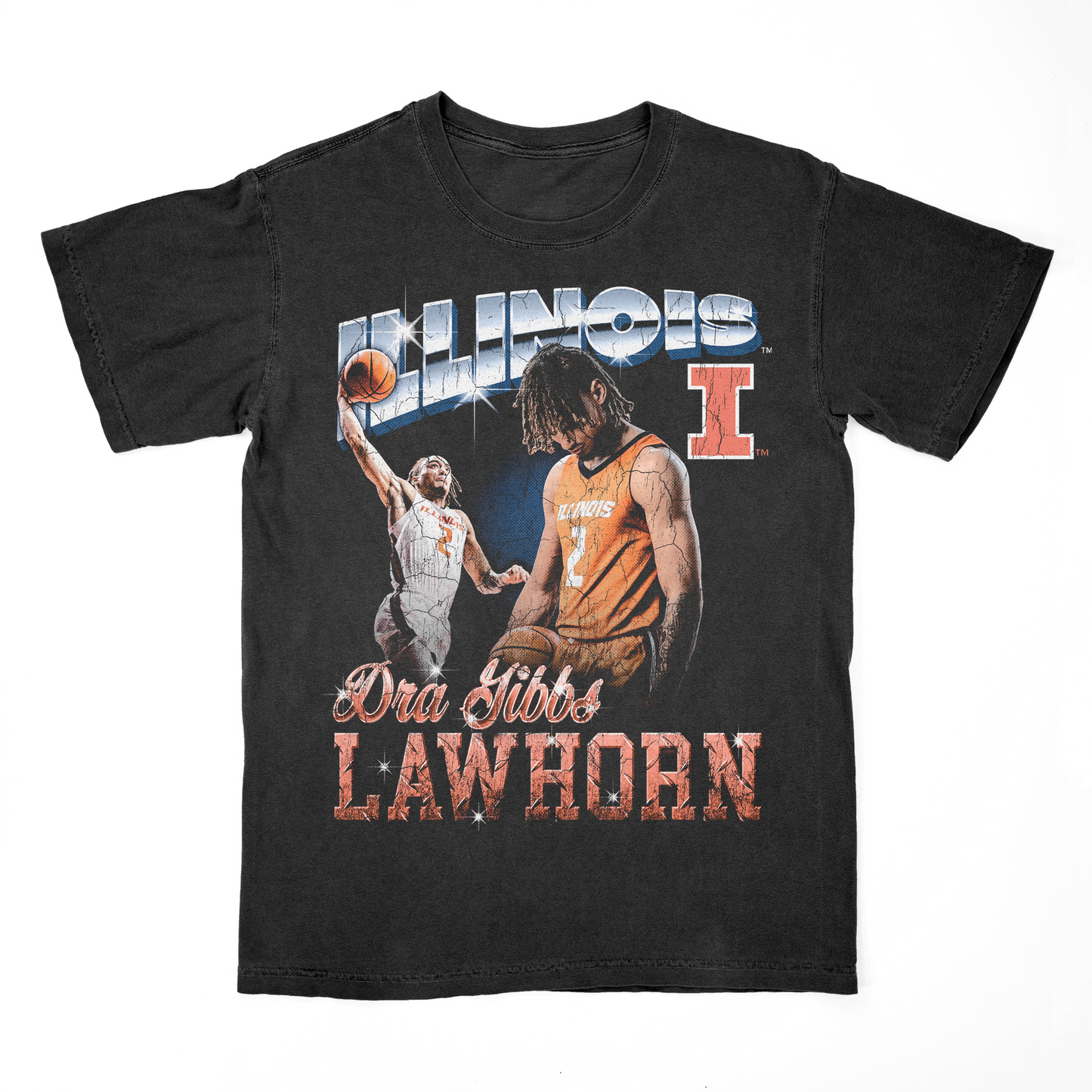 EXCLUSIVE RELEASE: Dra Gibbs-Lawhorn 90s Retro Black Tee