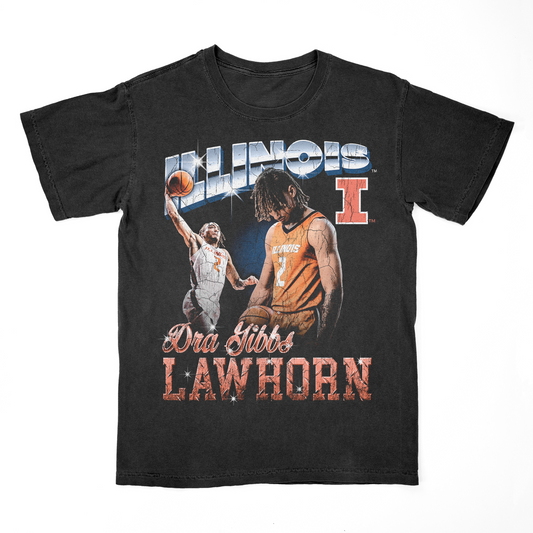 EXCLUSIVE RELEASE: Dra Gibbs-Lawhorn 90s Retro Black Tee